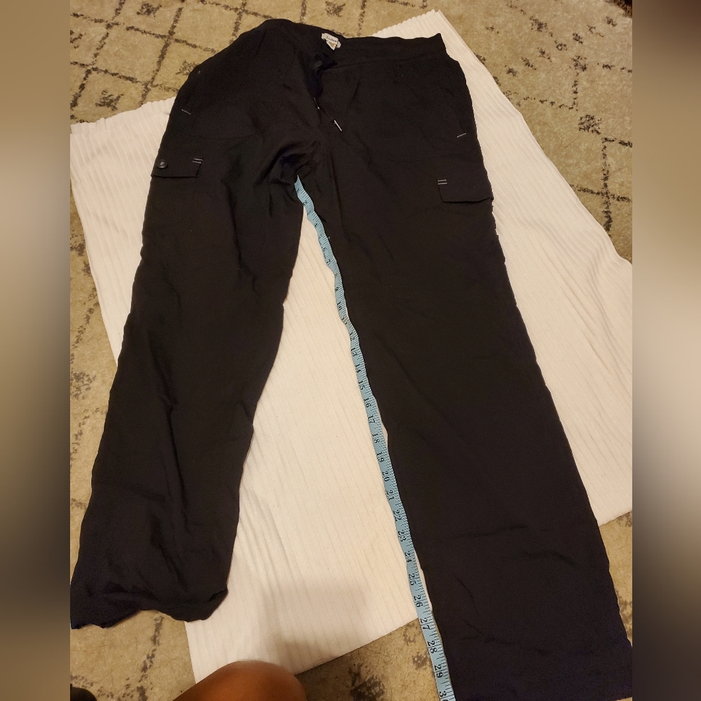 Black LL Bean camp hiking pants large
